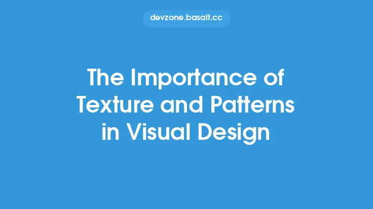 The Importance of Texture and Patterns in Visual Design Thumbnail