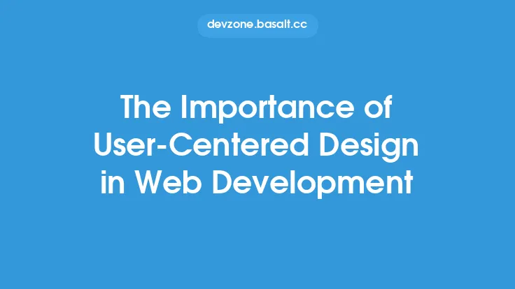 The Importance of User-Centered Design in Web Development Thumbnail