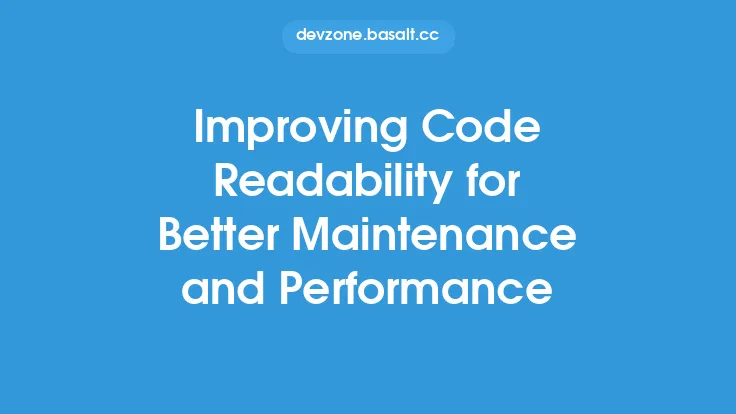 Improving Code Readability for Better Maintenance and Performance Thumbnail