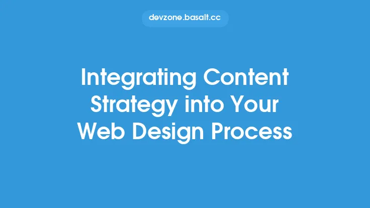 Integrating Content Strategy into Your Web Design Process Thumbnail