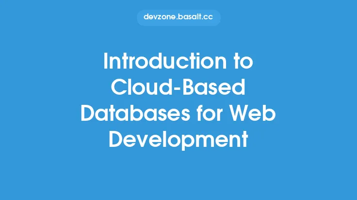 Introduction to Cloud-Based Databases for Web Development Thumbnail
