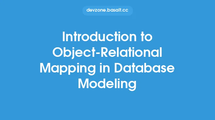 Introduction to Object-Relational Mapping in Database Modeling Thumbnail