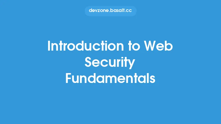 Introduction to Web Security Fundamentals Thumbnail