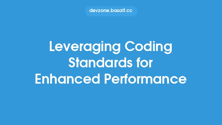 Leveraging Coding Standards for Enhanced Performance Thumbnail