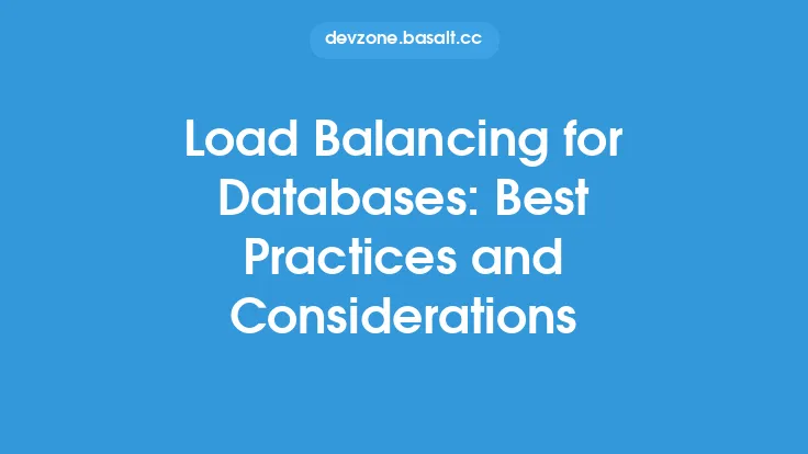 Load Balancing for Databases: Best Practices and Considerations Thumbnail