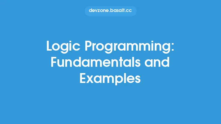 Logic Programming: Fundamentals and Examples Thumbnail