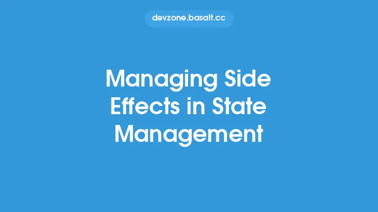 Managing Side Effects in State Management Thumbnail