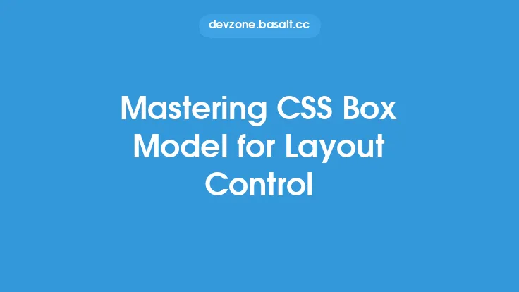 Mastering CSS Box Model for Layout Control Thumbnail