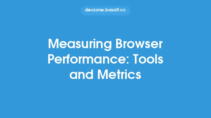 Measuring Browser Performance: Tools and Metrics Thumbnail