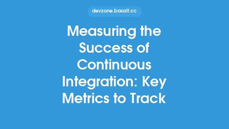 Measuring the Success of Continuous Integration: Key Metrics to Track Thumbnail
