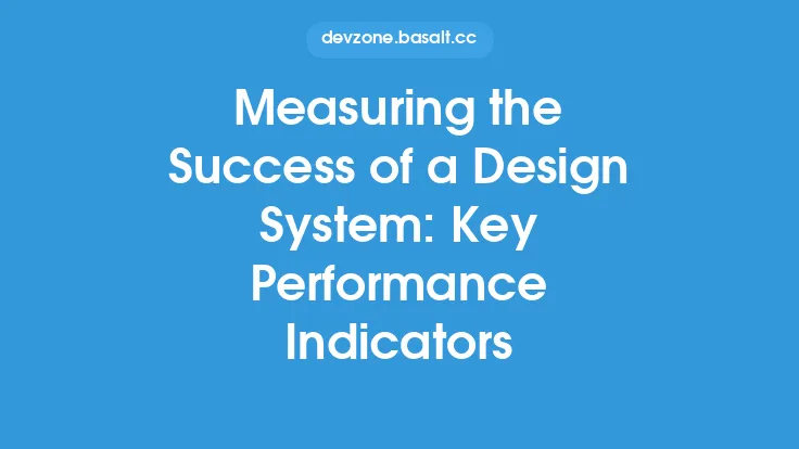 Measuring the Success of a Design System: Key Performance Indicators Thumbnail
