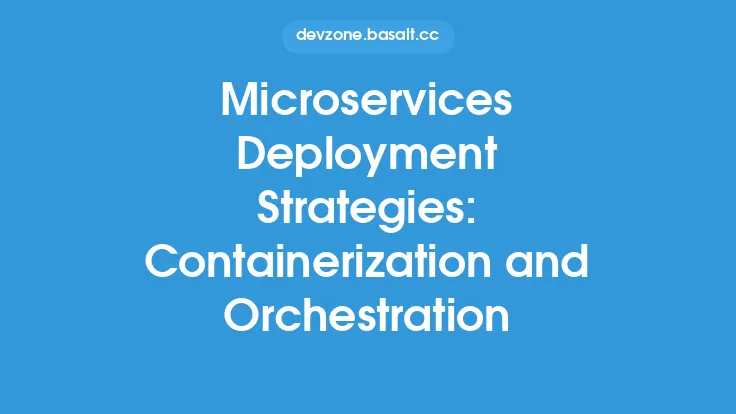 Microservices Deployment Strategies: Containerization and Orchestration Thumbnail