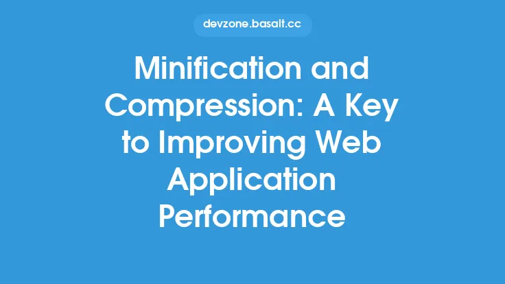 Minification and Compression: A Key to Improving Web Application Performance Thumbnail