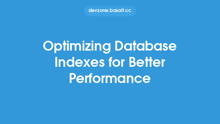 Optimizing Database Indexes for Better Performance Thumbnail