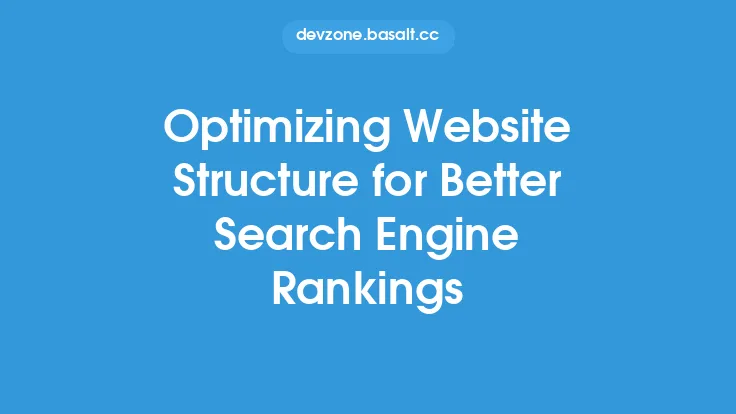 Optimizing Website Structure for Better Search Engine Rankings Thumbnail