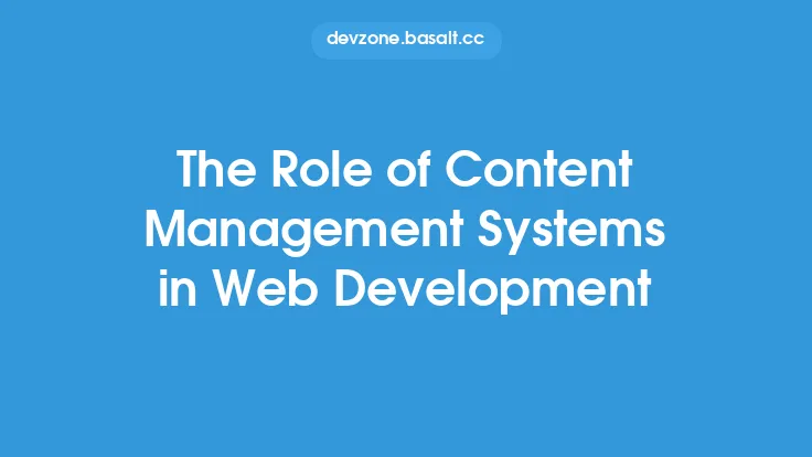 The Role of Content Management Systems in Web Development Thumbnail