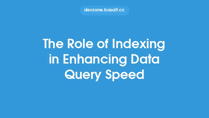 The Role of Indexing in Enhancing Data Query Speed Thumbnail