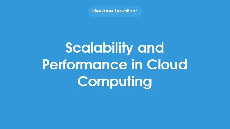 Scalability and Performance in Cloud Computing Thumbnail