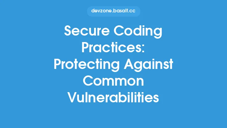Secure Coding Practices: Protecting Against Common Vulnerabilities Thumbnail