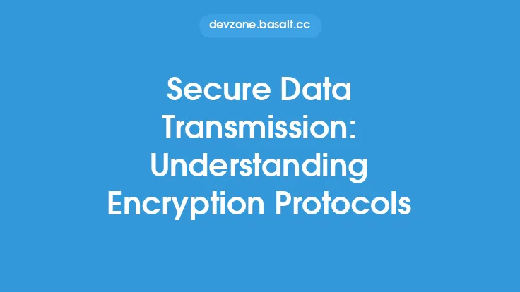 Secure Data Transmission: Understanding Encryption Protocols Thumbnail