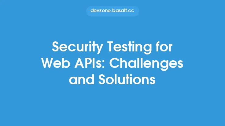 Security Testing for Web APIs: Challenges and Solutions Thumbnail