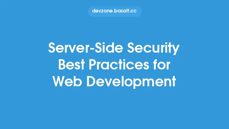 Server-Side Security Best Practices for Web Development Thumbnail