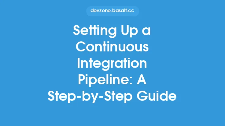 Setting Up a Continuous Integration Pipeline: A Step-by-Step Guide Thumbnail