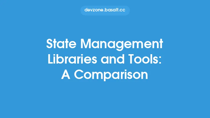 State Management Libraries and Tools: A Comparison Thumbnail