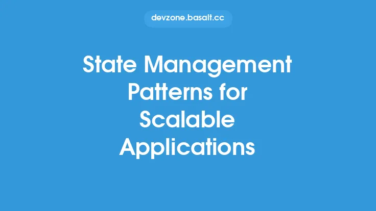 State Management Patterns for Scalable Applications Thumbnail