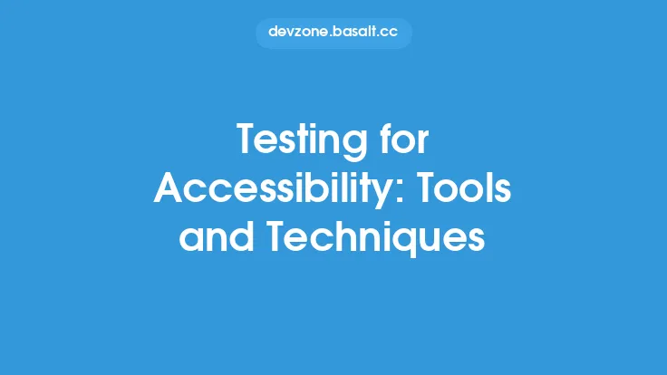 Testing for Accessibility: Tools and Techniques Thumbnail