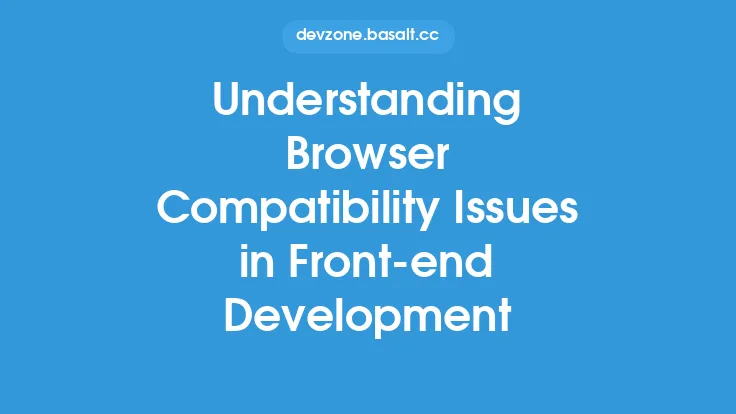 Understanding Browser Compatibility Issues in Front-end Development Thumbnail