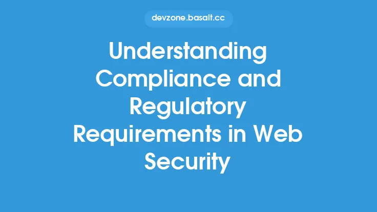 Understanding Compliance and Regulatory Requirements in Web Security Thumbnail