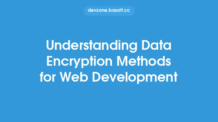 Understanding Data Encryption Methods for Web Development Thumbnail