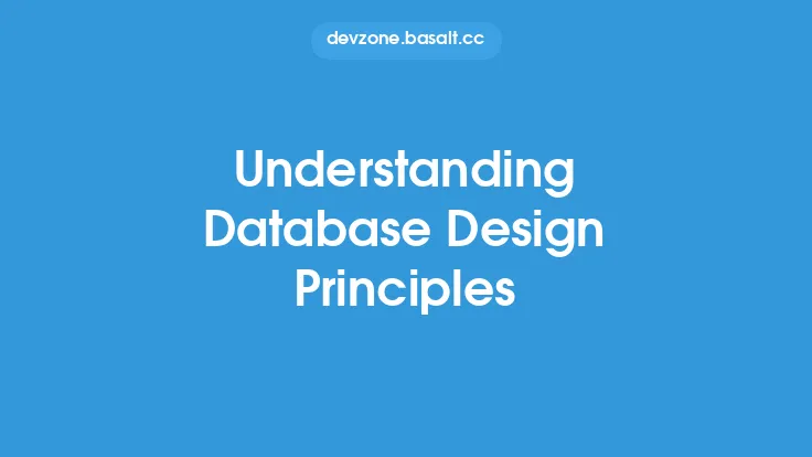 Understanding Database Design Principles Thumbnail