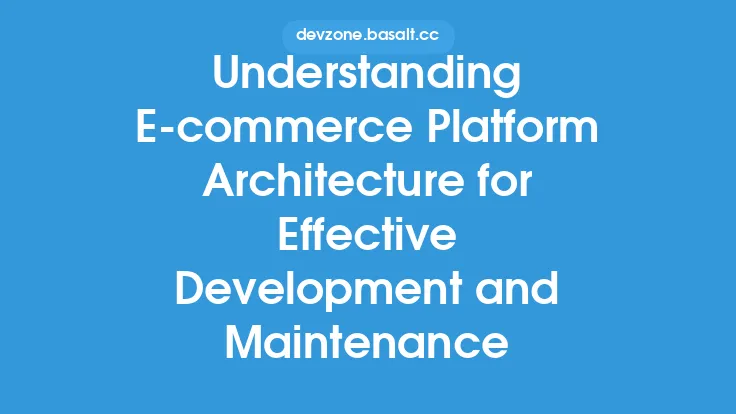 Understanding E-commerce Platform Architecture for Effective Development and Maintenance Thumbnail