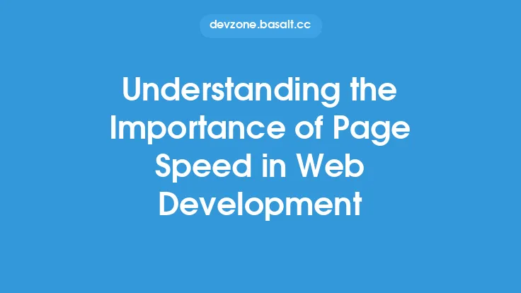Understanding the Importance of Page Speed in Web Development Thumbnail