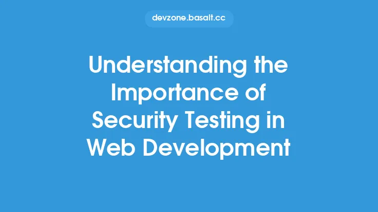 Understanding the Importance of Security Testing in Web Development Thumbnail