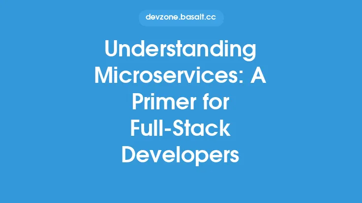 Understanding Microservices: A Primer for Full-Stack Developers Thumbnail