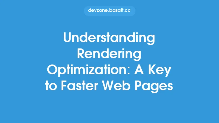 Understanding Rendering Optimization: A Key to Faster Web Pages Thumbnail