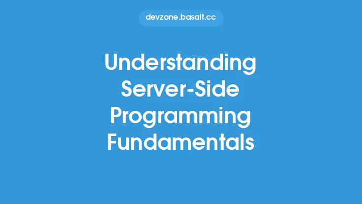 Understanding Server-Side Programming Fundamentals Thumbnail