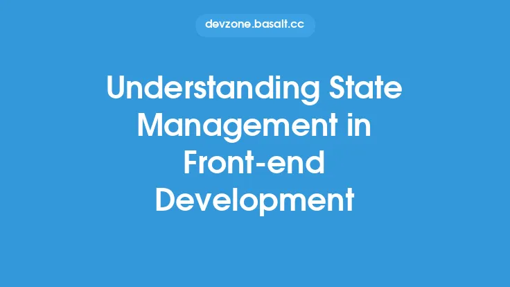Understanding State Management in Front-end Development Thumbnail