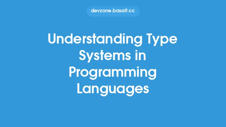 Understanding Type Systems in Programming Languages Thumbnail