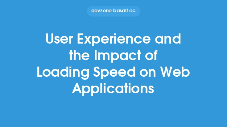 User Experience and the Impact of Loading Speed on Web Applications Thumbnail