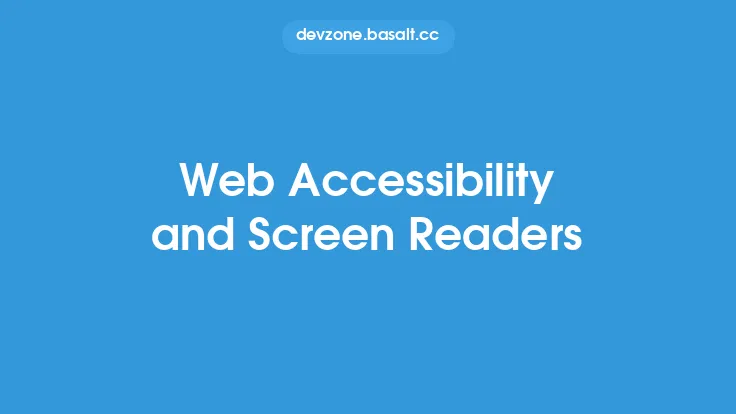 Web Accessibility and Screen Readers Thumbnail
