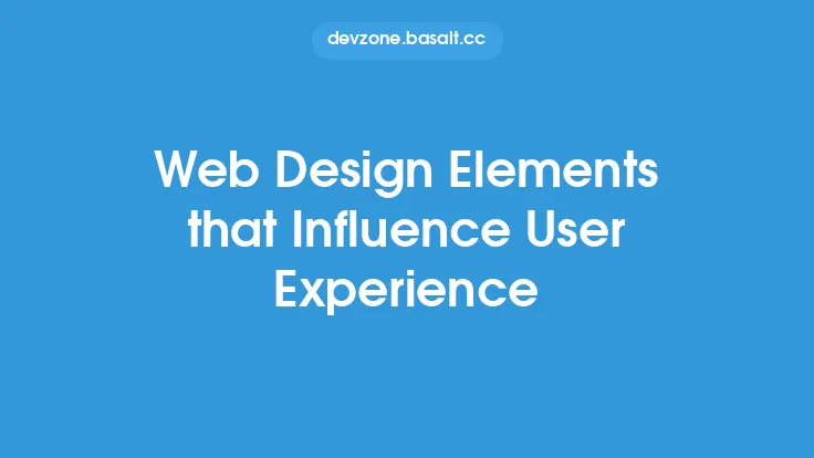 Web Design Elements that Influence User Experience Thumbnail