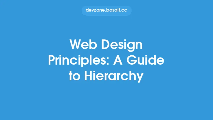 Web Design Principles: A Guide to Hierarchy Thumbnail