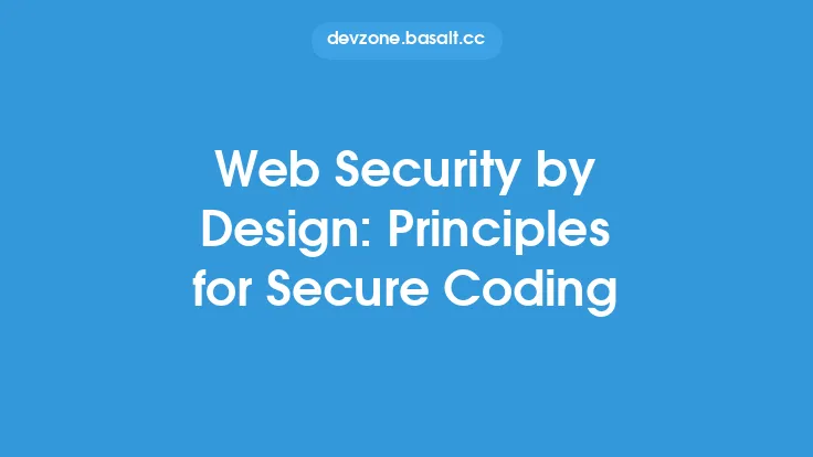 Web Security by Design: Principles for Secure Coding Thumbnail