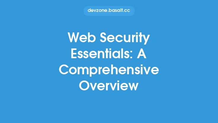 Web Security Essentials: A Comprehensive Overview Thumbnail
