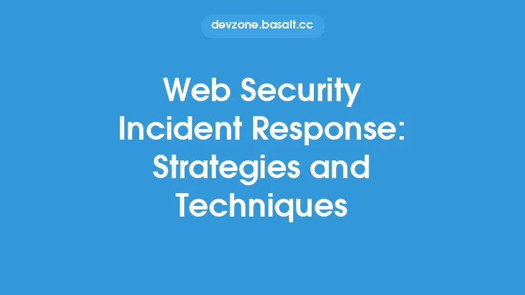 Web Security Incident Response: Strategies and Techniques Thumbnail