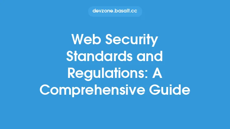 Web Security Standards and Regulations: A Comprehensive Guide Thumbnail
